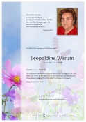 Leopoldine Warum